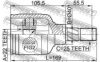 FEBEST 0211-EP16 Joint, drive shaft